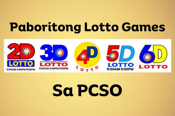 Paboritong Lotto Games Sa PCSO